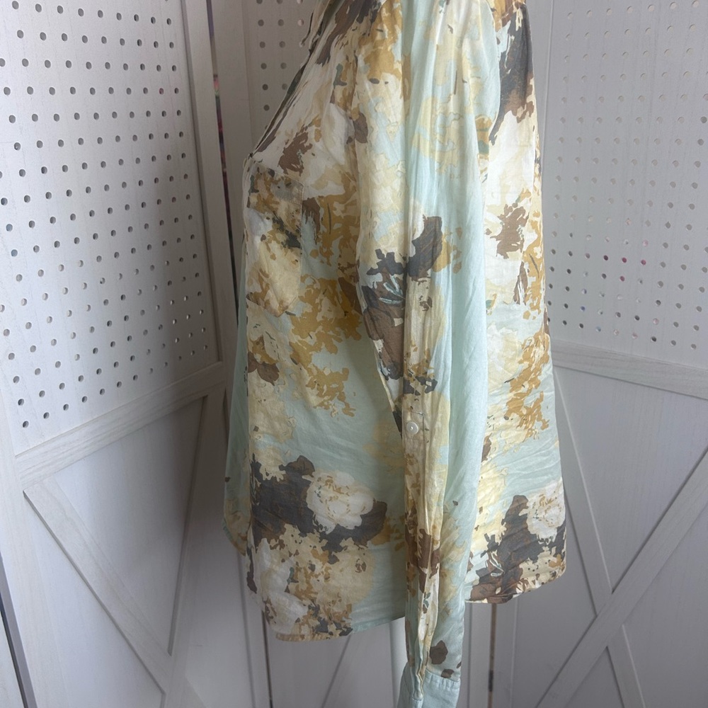 Talbots Multicolor Patterned Blouse - image 8